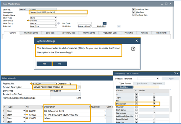 SAP Business One Update 